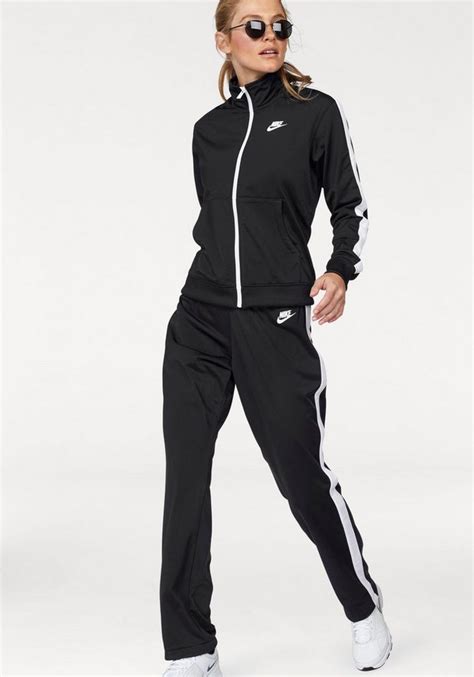 nike anzug frauen schwarz|jogginanzüge damen.